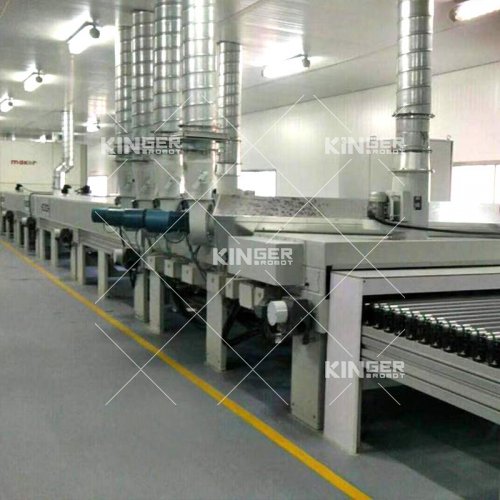 某公司櫥柜門(mén)涂裝線（UV漆）