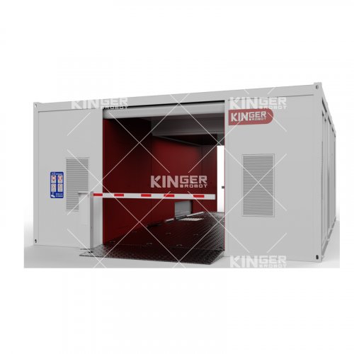 乘用車高效雙倉換電機器人